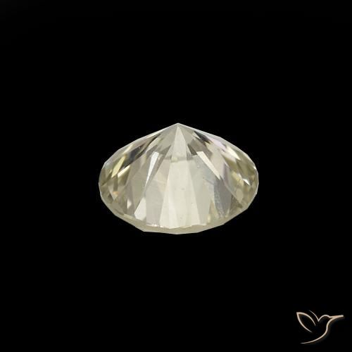 Diamante L natural de 0.22 ct, Redondo, VVS