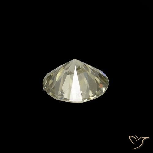 Diamante L natural de 0.14 ct, Corte Redondo, VS