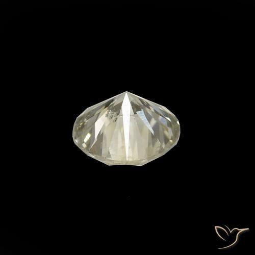 Diamante L natural de 0.17 ct, Corte Redondo, VVS-VS