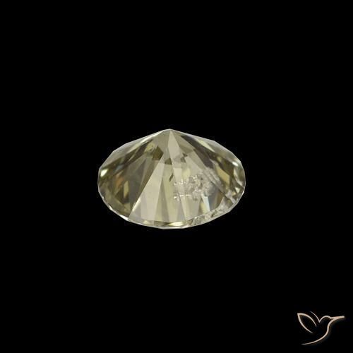 Diamante R natural de 0.16 ct, Redondo, VS