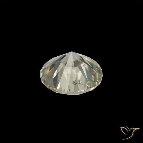 Diamante L natural de 0.15 ct, Redondo, VS