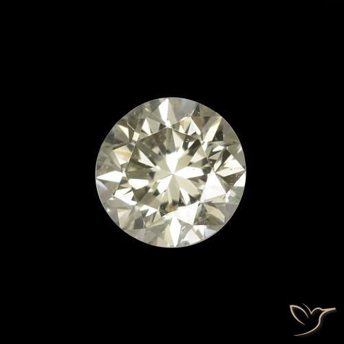 Diamante L natural de 0.20 ct, Redondo, VS