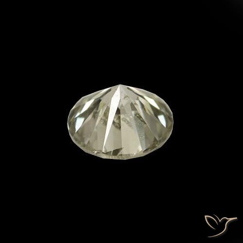 Diamante L natural de 0.20 ct, Redondo, VS