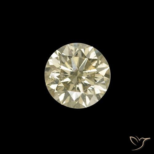Diamante L natural de 0.20 ct, Redondo, VS