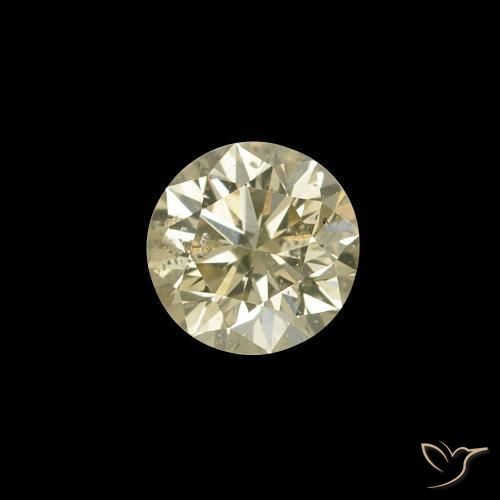 Diamante L natural de 0.20 ct, Redondo, VS