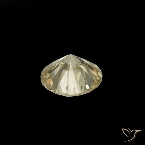 Diamante L natural de 0.20 ct, Redondo, VS