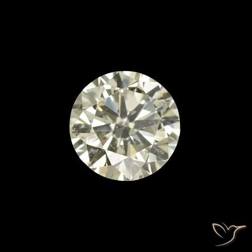 Diamante L natural de 0.20 ct, Redondo, VVS-VS