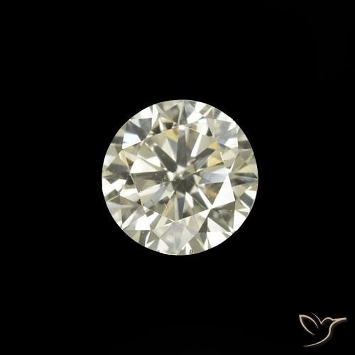 Diamante L natural de 0.20 ct, Redondo, VVS-VS