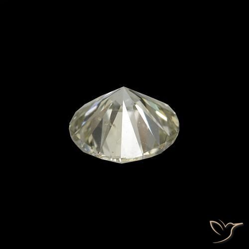 Diamante L natural de 0.20 ct, Redondo, VVS-VS