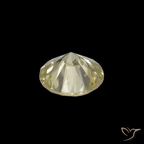 Diamante L natural de 0.21 ct, Redondo, VVS