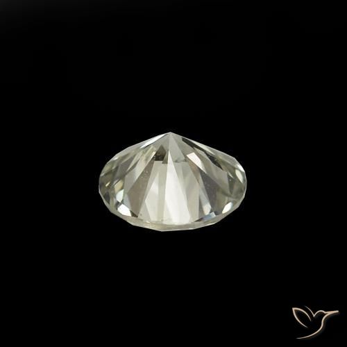 Diamante L natural de 0.19 ct, Redondo, VVS-VS