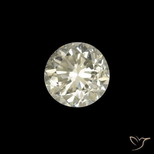 Diamante L natural de 0.20 ct, Redondo, VVS