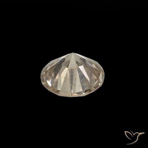 Diamante L natural de 0.20 ct, Redondo, VVS-VS