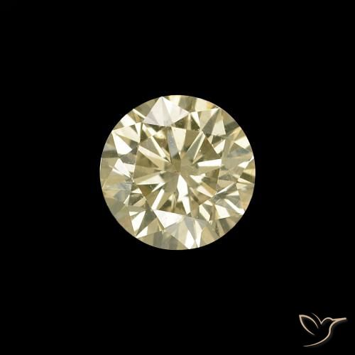 Diamante L natural de 0.21 ct, Redondo, VVS-VS