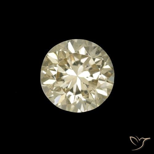Diamante L natural de 0.28 ct, Redondo, VVS