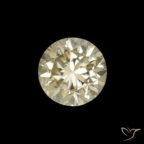Diamante L natural de 0.28 ct, Redondo, VVS