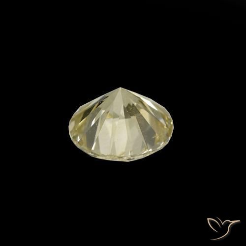 Diamante L natural de 0.19 ct, Redondo, VVS