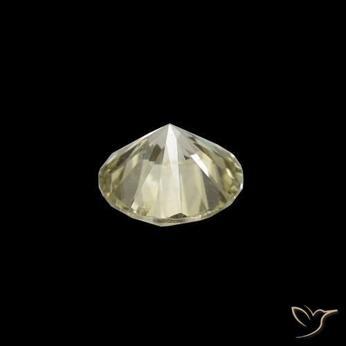 Diamante L natural de 0.14 ct, Redondo, VVS