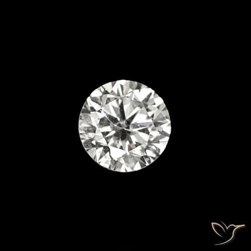 0.04ct D Diamante, Redondo, VVS