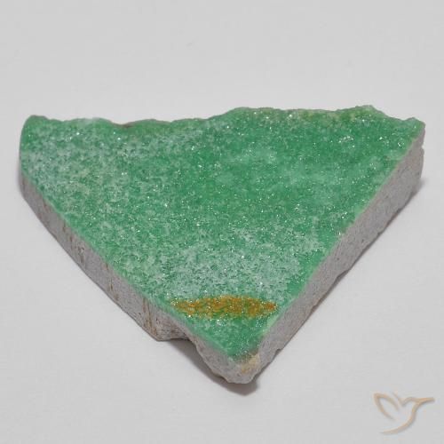 Variscita drusa Verde menta natural de 10.83 ct, Trillón, Opaco