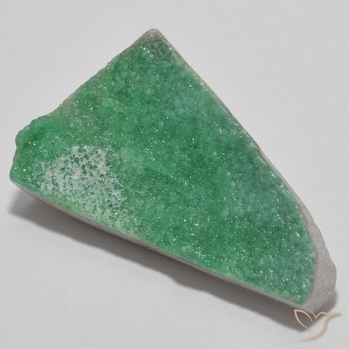 Variscita drusa Verde natural de 16.67 ct, Elegante, Opaco
