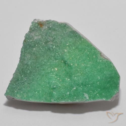 13.63ct Natural Verde medio Drusa variscita, Elegante, Opaco