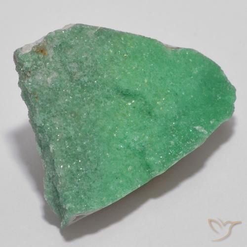 Variscita drusa Verde medio natural de 13.63 ct, Elegante, Opaco