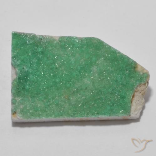 11.73ct Natural Verde medio Variscita drusa, Elegante, Opaco