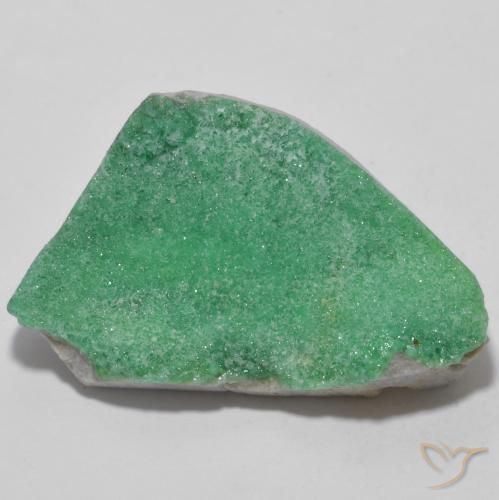 12.31ct Natural Verde medio Variscita drusa, Elegante, Opaco