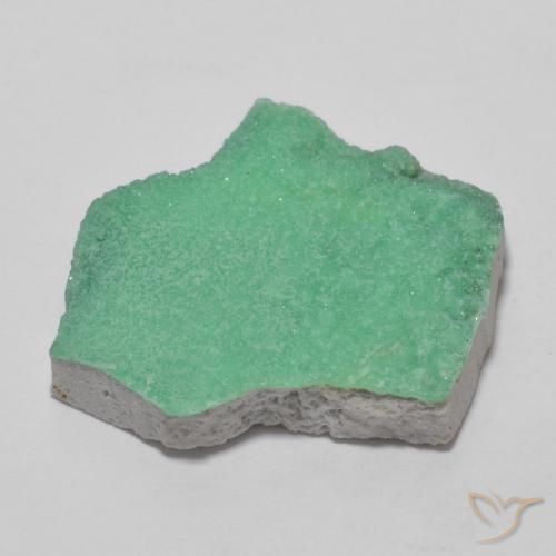 Variscita drusa Verde menta natural de 12.50 ct, Elegante, Opaco
