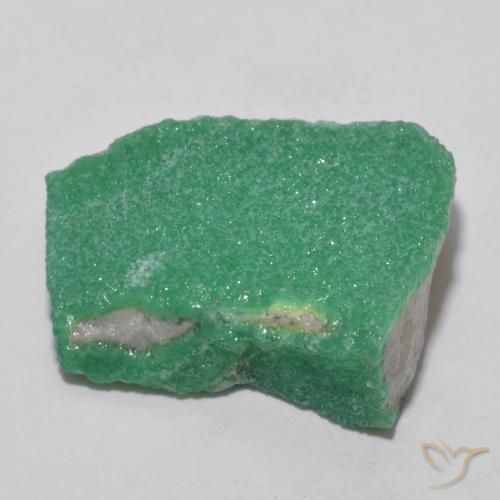 Variscita drusa Verde claro medio natural de 14.09 ct, Elegante, Opaco