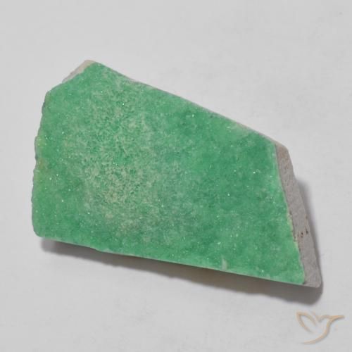 Variscita drusa Verde menta natural de 11.00 ct, Elegante, Opaco