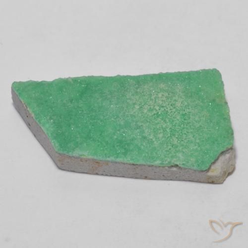 Variscita drusa Verde menta natural de 11.00 ct, Elegante, Opaco