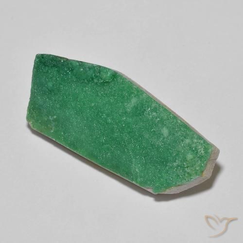 Variscita drusa Verde trébol natural de 16.00 ct, Elegante, Opaco