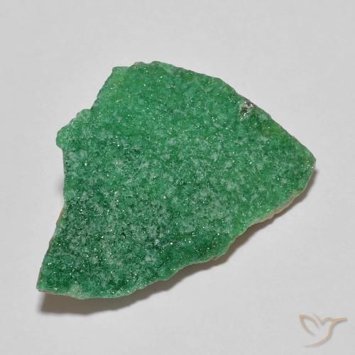 Variscita drusa Verde trébol natural de 16.09 ct, Elegante, Opaco