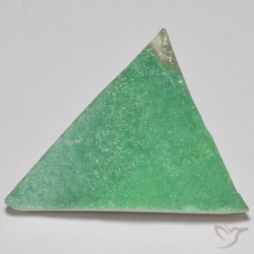 19.40ct Natural Verde medio Drusa variscita, Trillón, Opaco