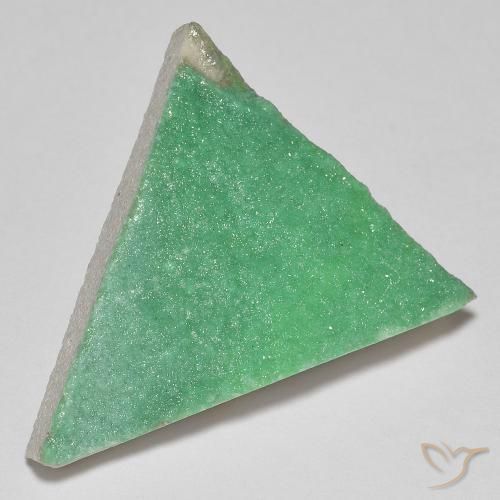 Variscita drusa Verde medio natural de 19.40 ct, Trillón, Opaco