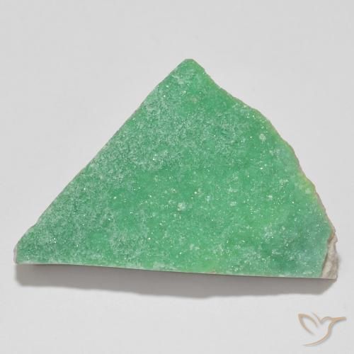 21.37ct Natural Verde medio Variscita drusa, Elegante, Opaco
