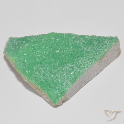 Variscita drusa Verde medio natural de 21.37 ct, Elegante, Opaco