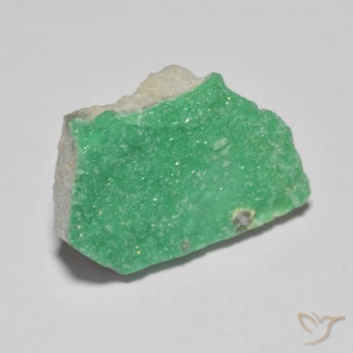5.60ct Natural Verde amarillento Drusa variscita, Elegante, Opaco