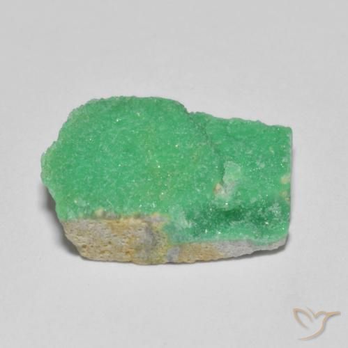 Variscita drusa Verde menta natural de 5.44 ct, Elegante, Opaco