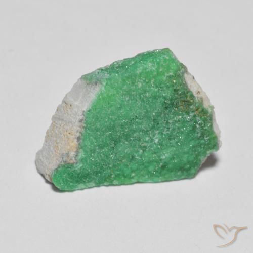 5.57ct Natural Verde medio Variscita drusa, Elegante, Opaco
