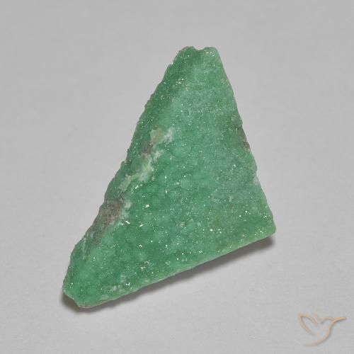 Variscita drusa Verde claro natural de 2.61 ct, Trillón, Opaco