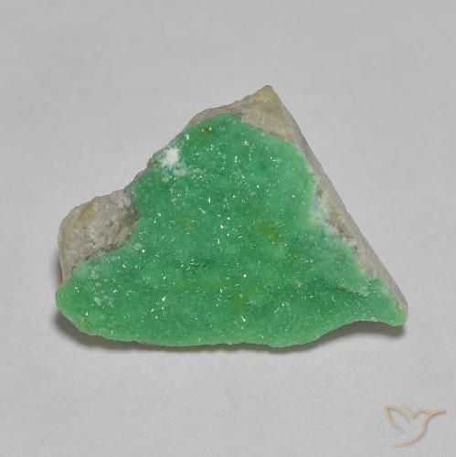 4.35ct Natural Verde amarillento Variscita drusa, Elegante, Opaco