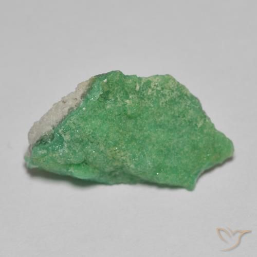 Drusa variscita Verde medio natural de 4.43 ct, Elegante, Opaco