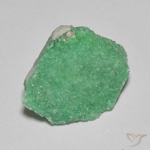 Drusa variscita Verde claro natural de 3.97 ct, Elegante, Opaco