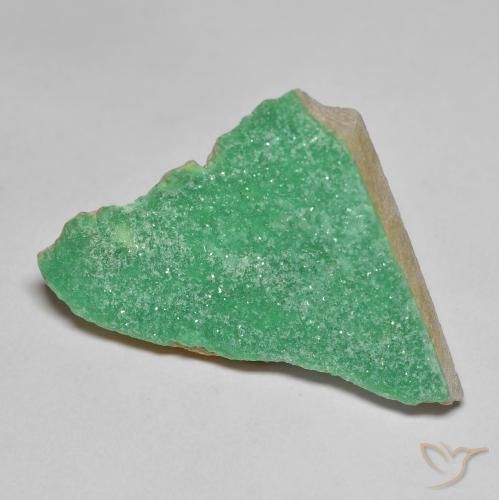 11.23ct Natural Verde medio Variscita drusa, Elegante, Opaco