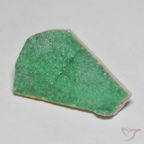 9.16ct Natural Verde medio Variscita drusa, Elegante, Opaco