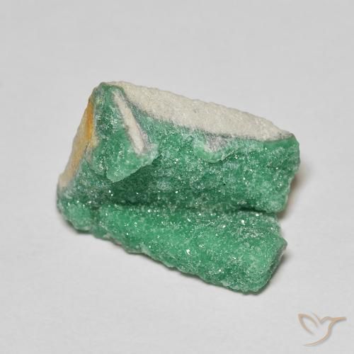 7.56ct Natural Verde medio Drusa variscita, Elegante, Opaco