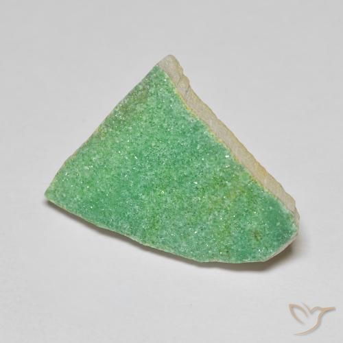 Variscita drusa Verde claro natural de 11.36 ct, Elegante, Opaco